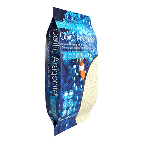 Aqua Natural sable aragonite oolitique peut aider à stabiliser le pH autour de 8,2.