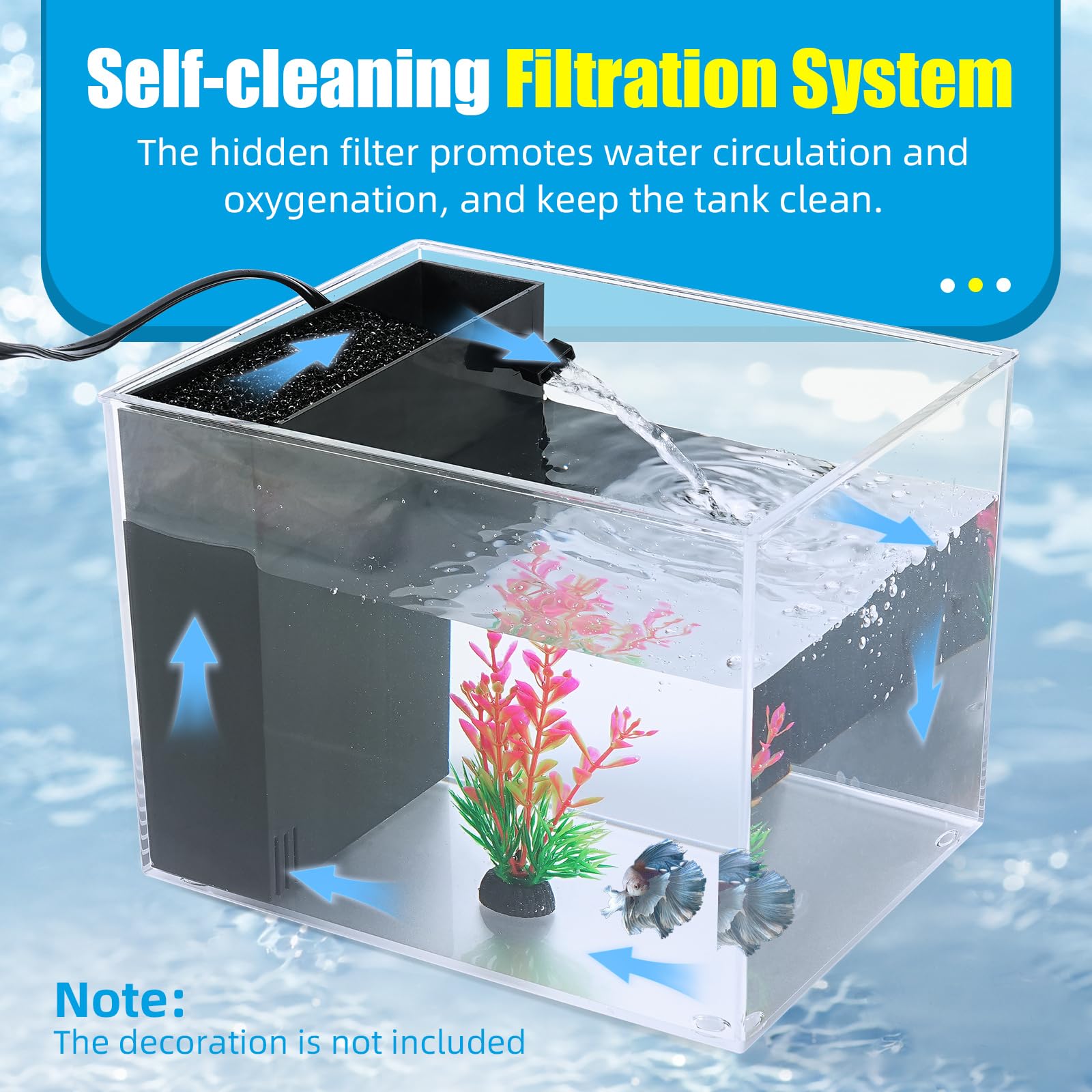 AQUANEAT capot-led-3-couleurs: ambiance ajustable pour mettre en valeur votre aquarium.