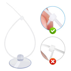 KIT AQUANEAT ventouses et attaches pour décoration d'aquarium.