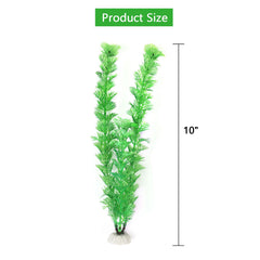 AQUANEAT – plantes décoratives 10 pouces, idéal pour réinventer l’habitat d’un aquarium.