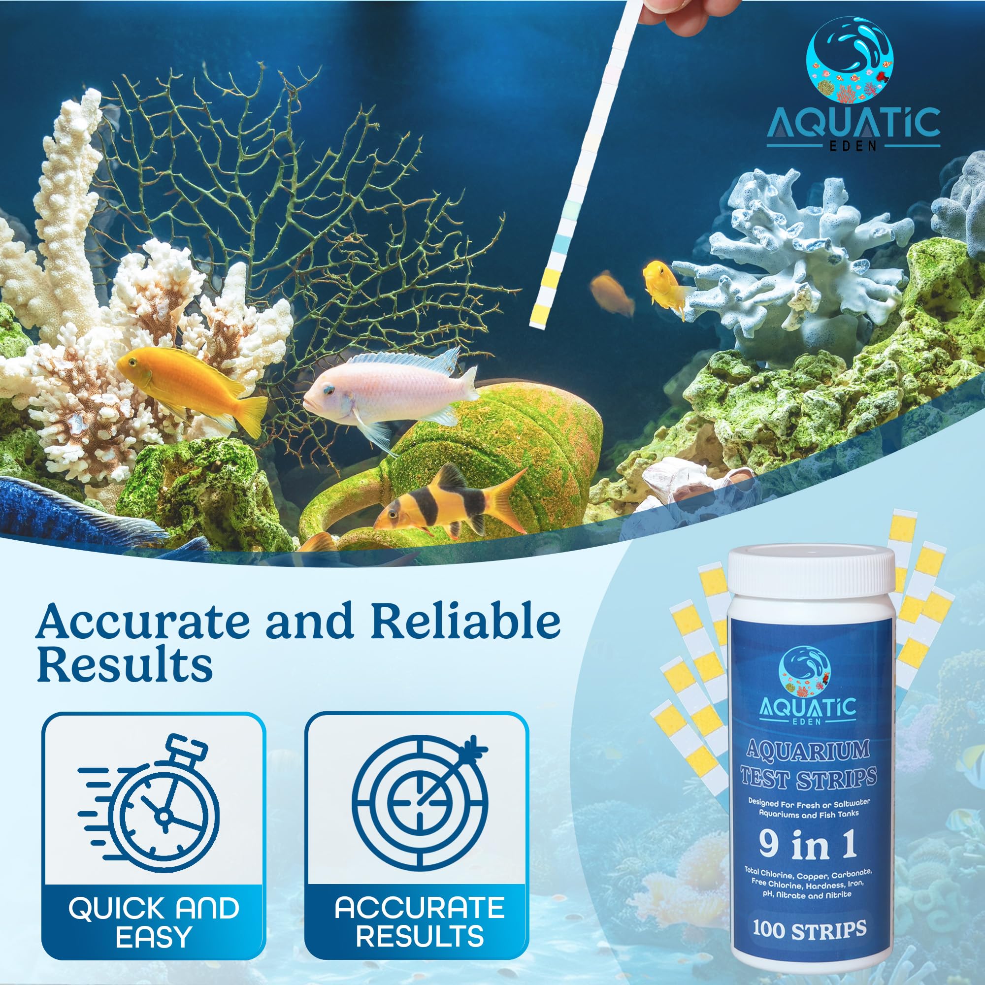 Cadeau idéal Aquatic Eden pour passionnés d’aquariophilie
