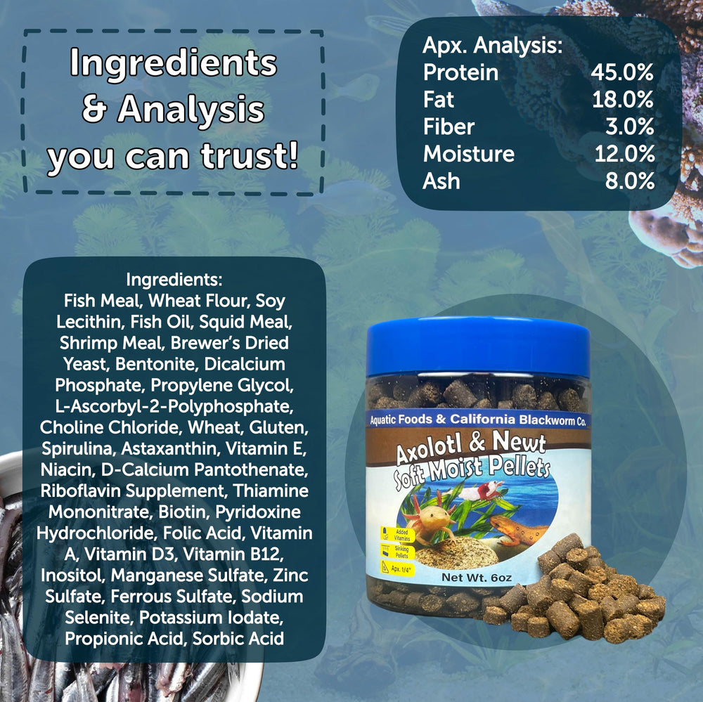 Alimentation crevettes et escargots compatible avec l’aquarium.