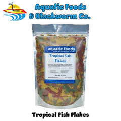 Aquatic Foods Inc. flocons pour guppys, alimentation polyvalente.