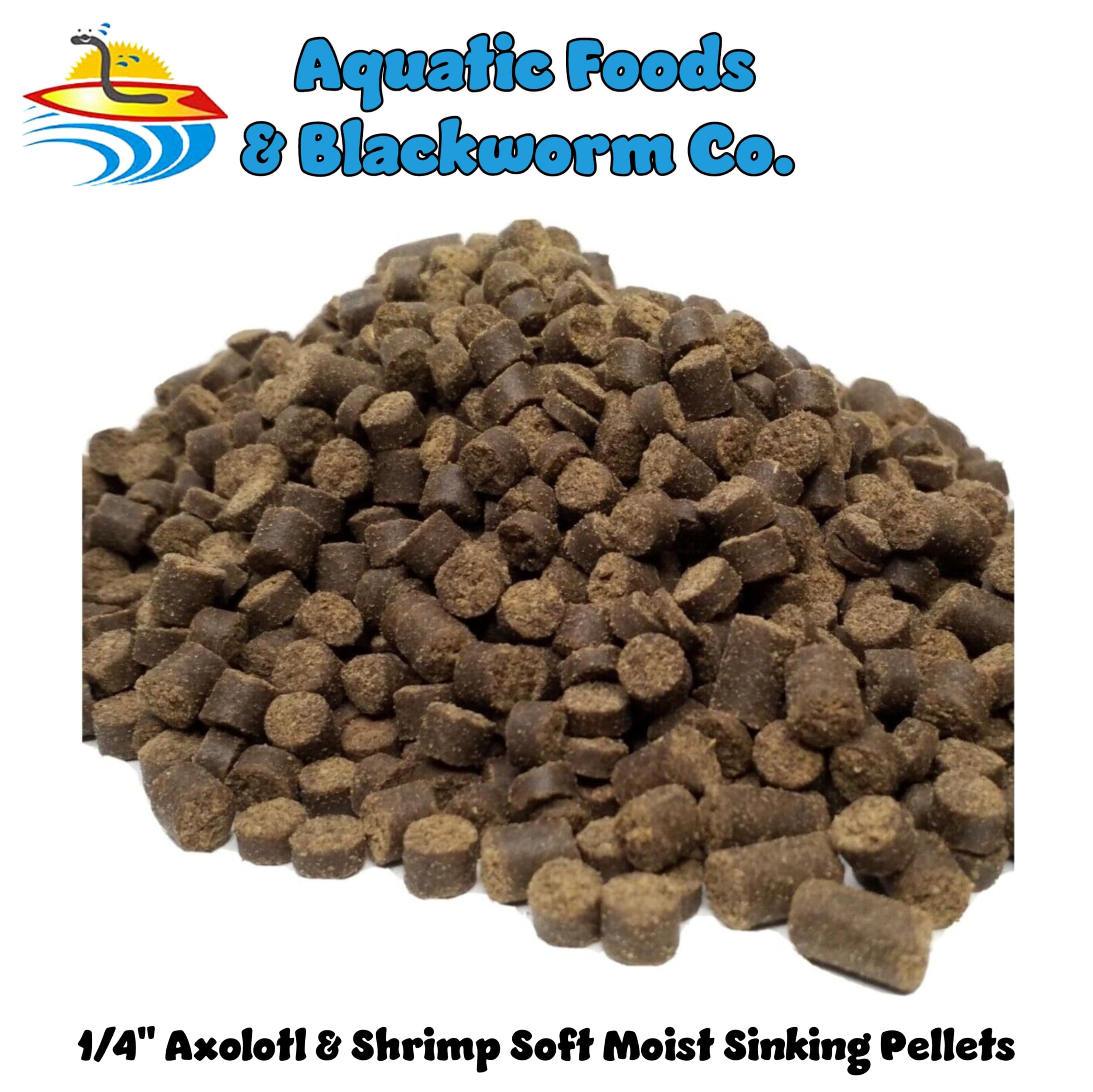Axolotl Aquatic Foods Inc. pellets coulants pour ingestion facilitée