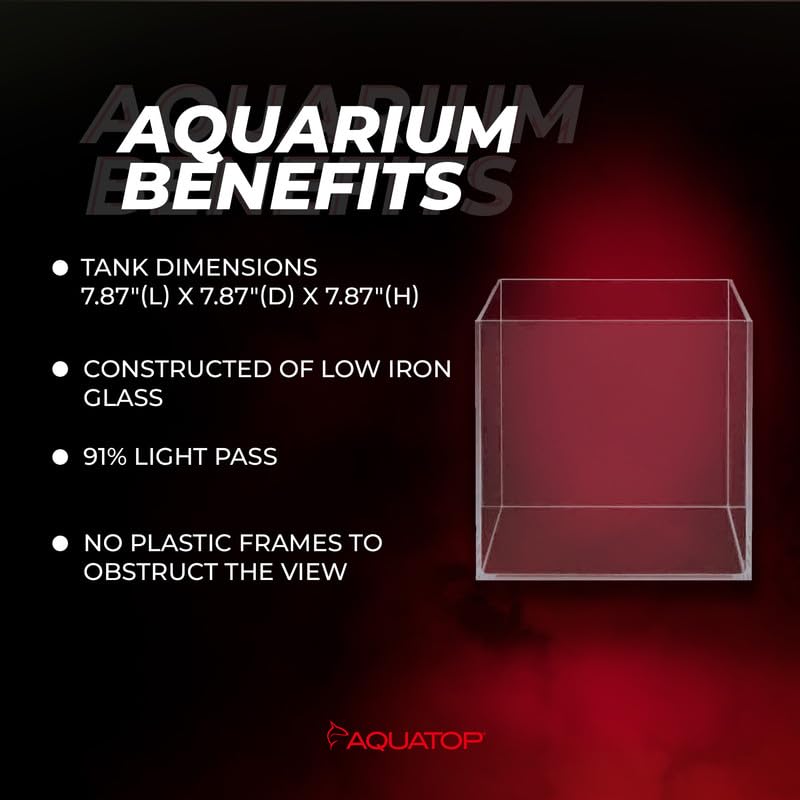 Aquatop: design fin et compact idéal pour bureau sans encombrement.