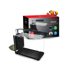 Aquatop Pisces bac-verre-5-galons: nano aquarium élégant et compact.