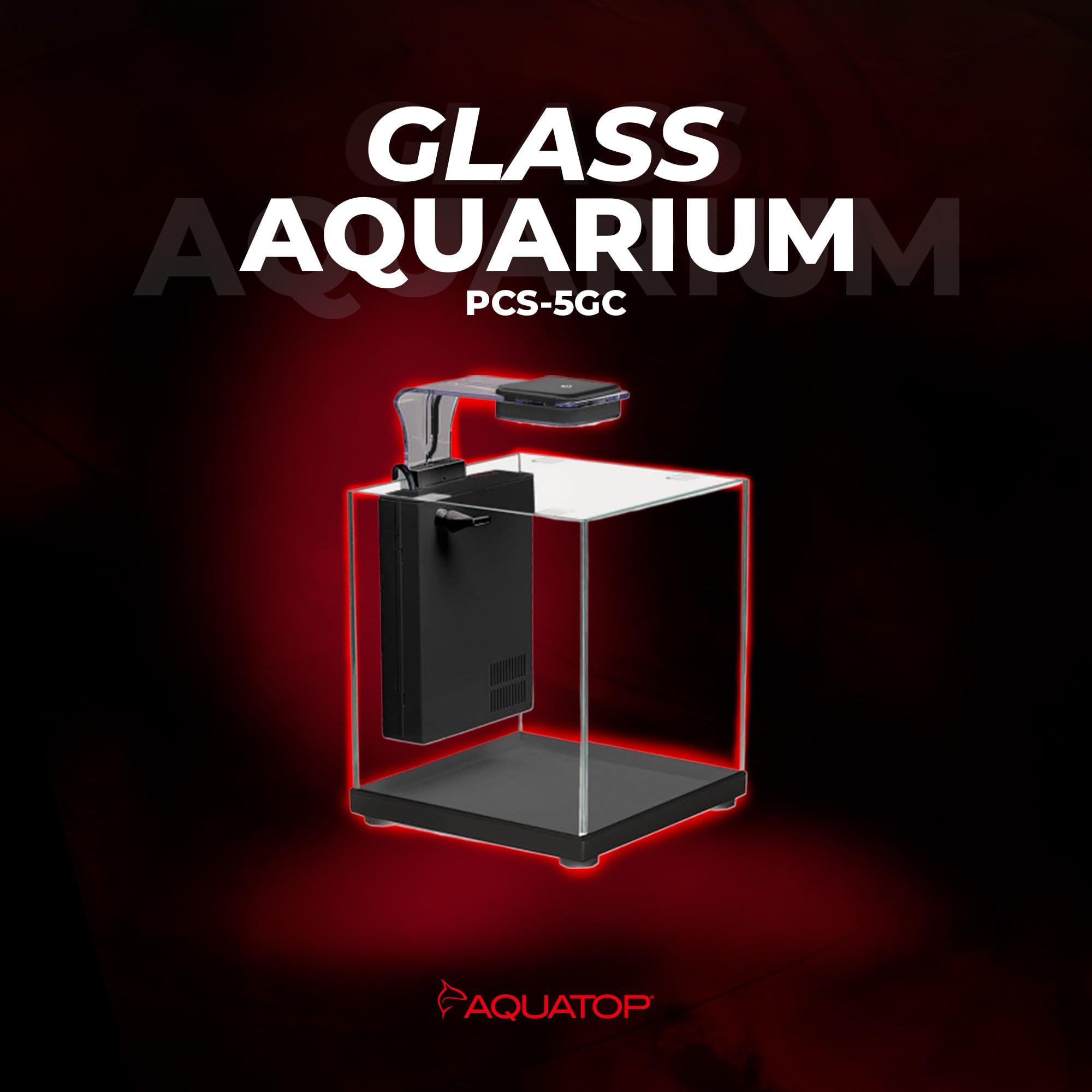 Aquatop Pisces, design forme-boule, offre un angle de vue large et décoratif.