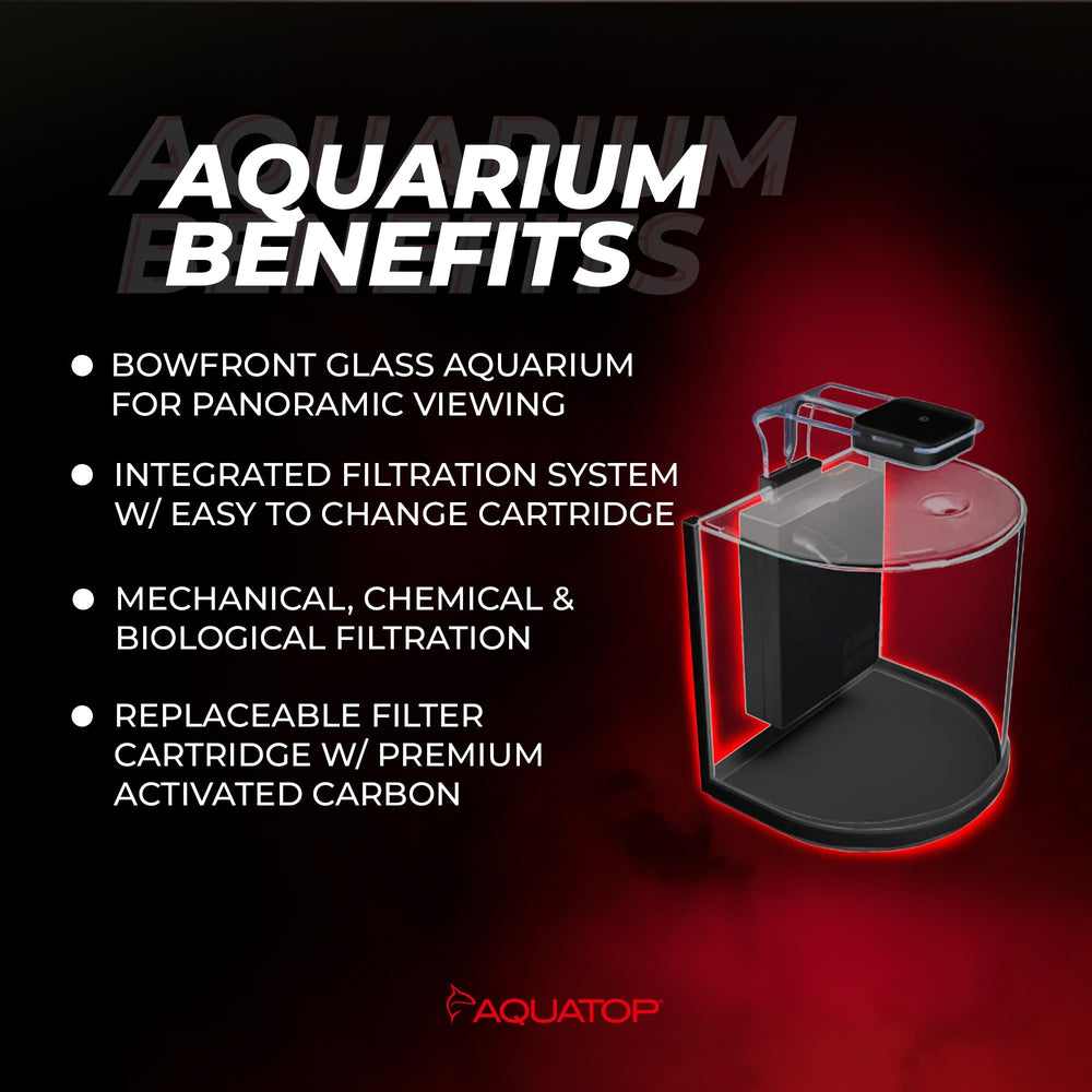 Aquatop Pisces filtration 53 GPH, circulation efficace pour eau claire.