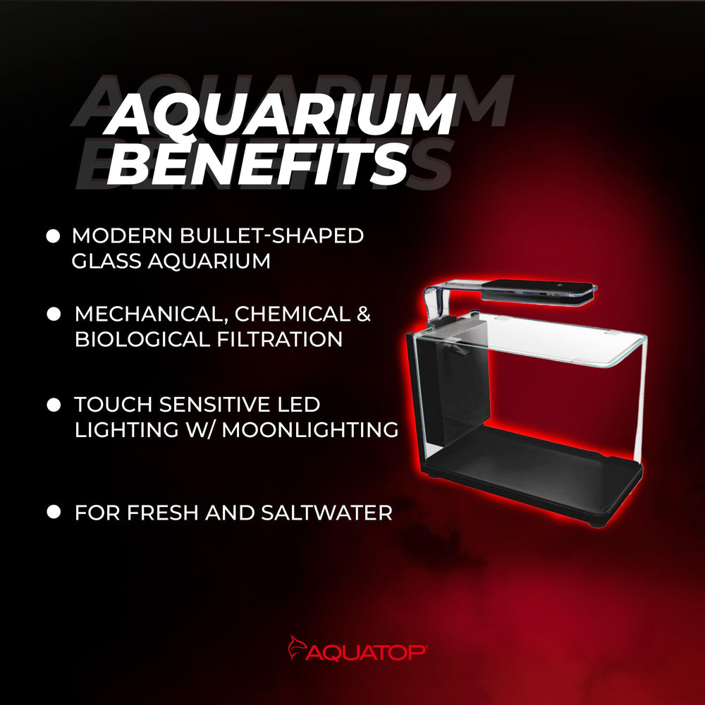 Aquatop Pisces lumière-del-tactile: éclairage ajustable pour sublimer les poissons.