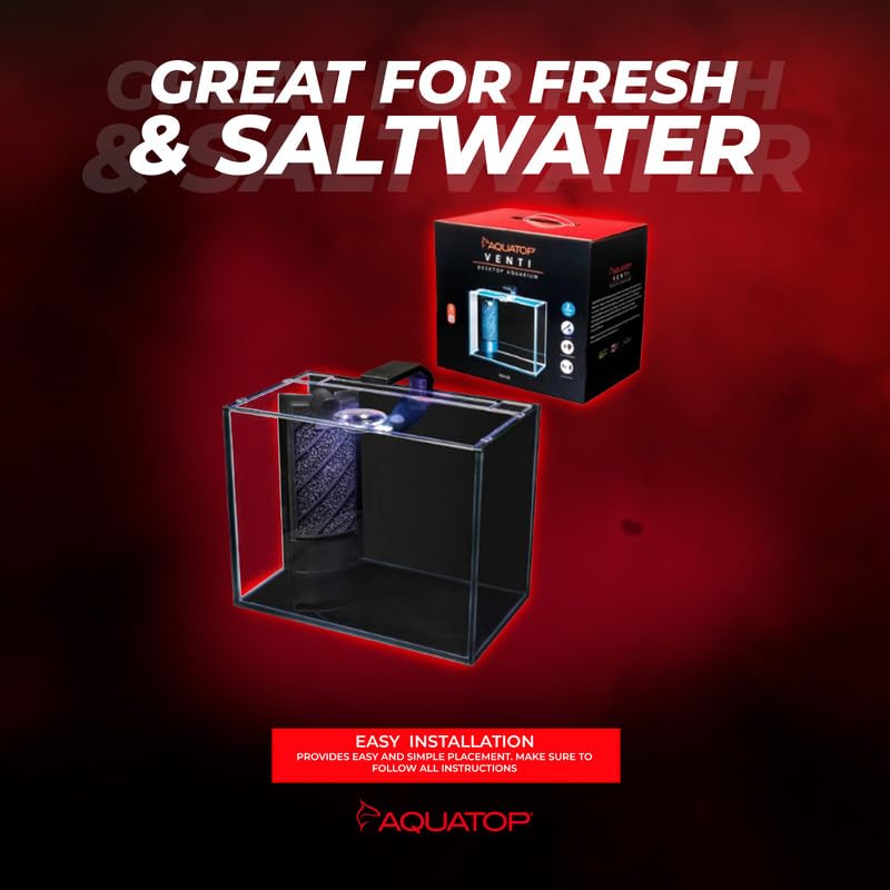 Aquatop Venti: accessoire polyvalent pour espace aquatique compact et soigné.