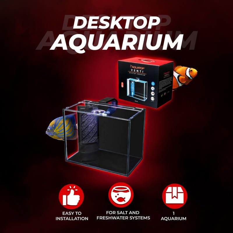 Aquatop Venti: kit tout-en-un pour petit aquarium sans compromis.