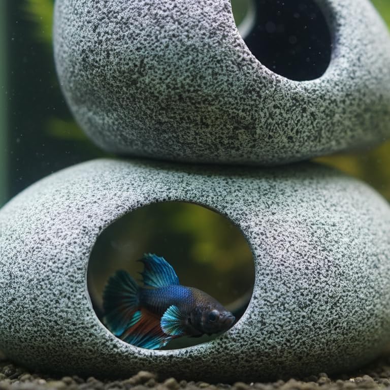 Ensemble de décor Aquazoo 2 pièces pour flexibilité.