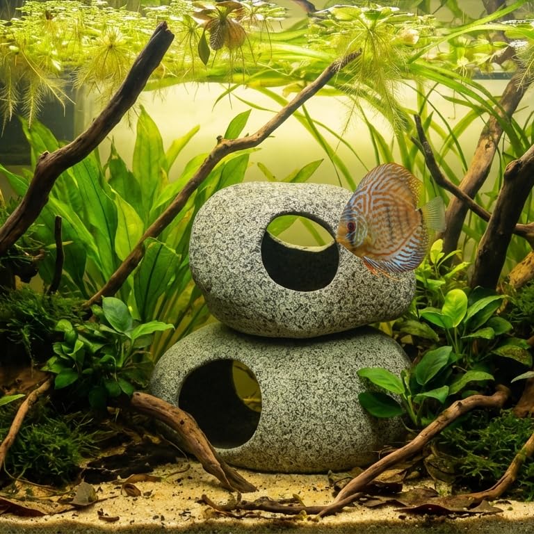 Décor en pierre naturelle Aquazoo pour un style naturel.