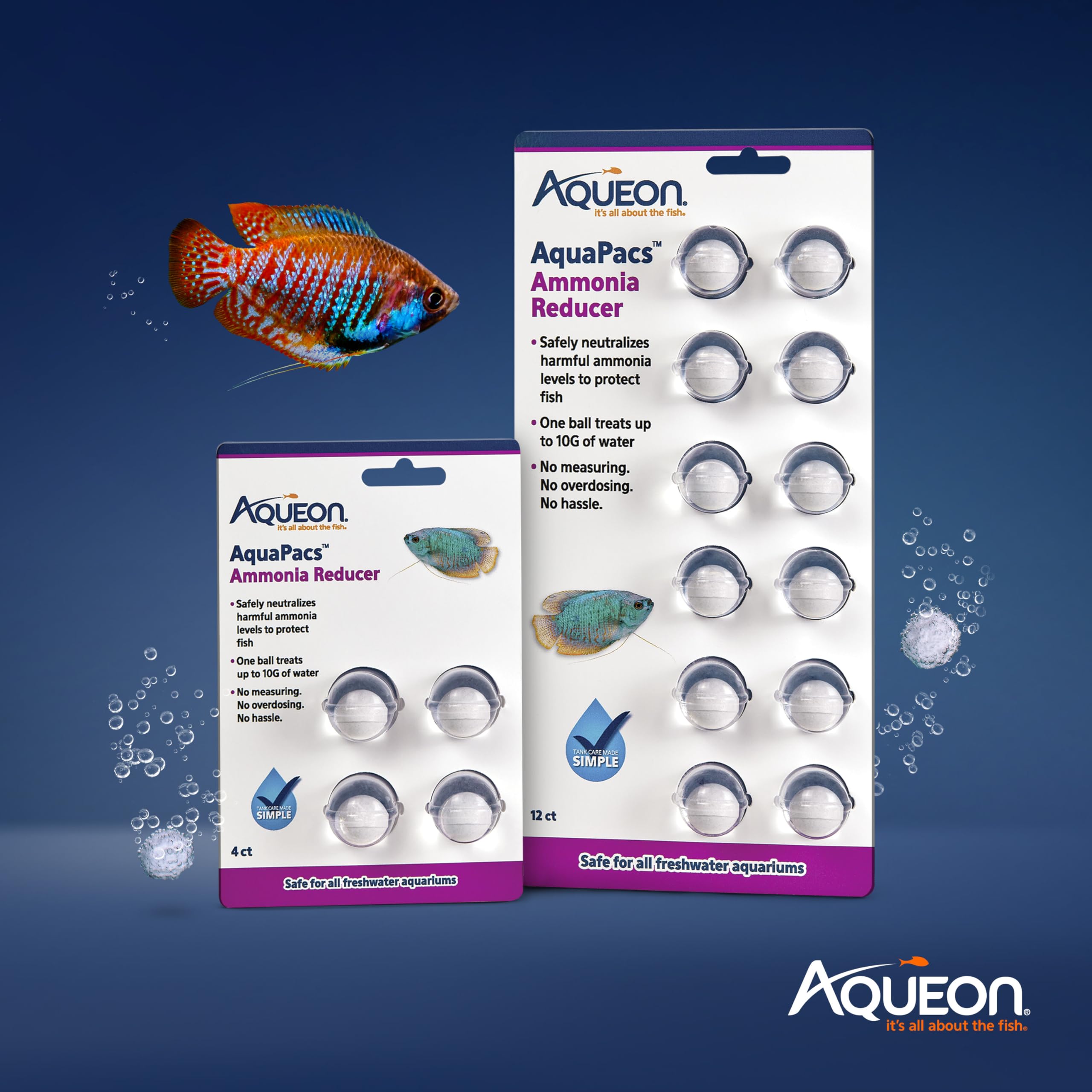 Emballage AquaPacs 12 sachets, solution pratique pour l’entretien
