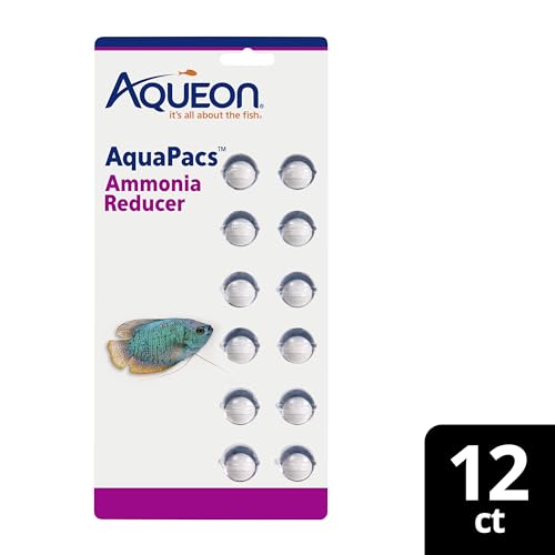 Présentation AquaPacs pour aquariums, neutralise l’ammoniaque en douceur