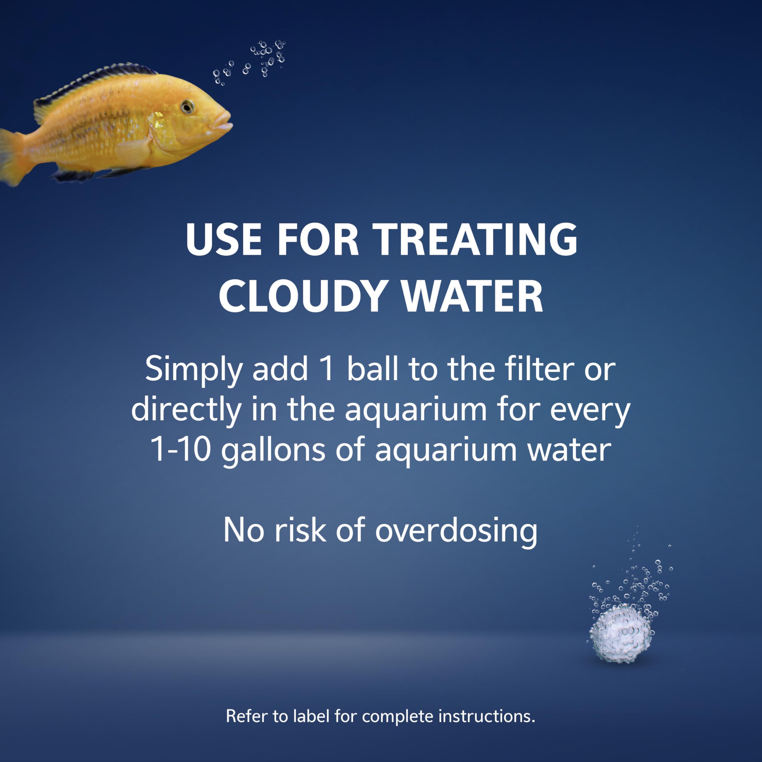 Aqueon AquaPacs : sans mesurer, dosage sûr.