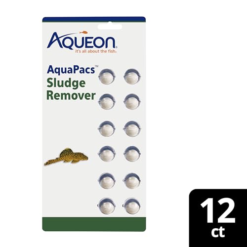 Aqueon AquaPacs Sludge Remover pack de 12 facile à utiliser