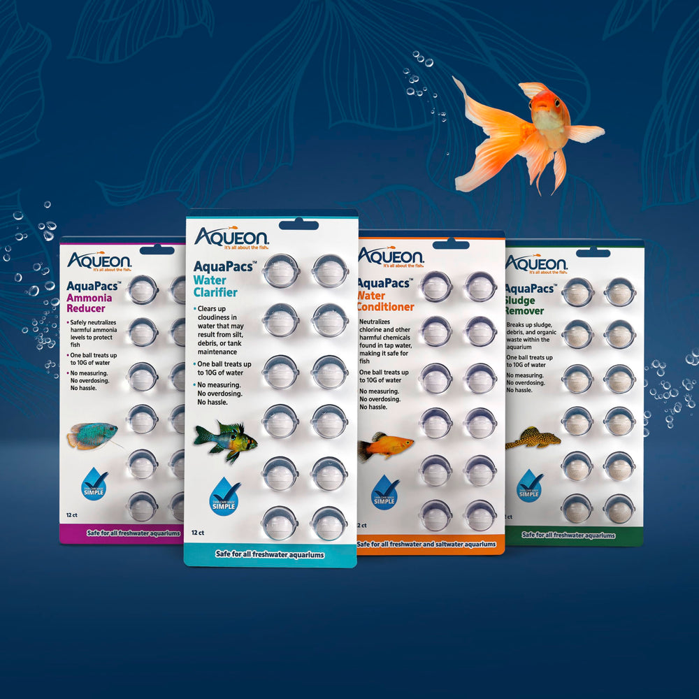 Aqueon AquaPacs : solution pratique pour eau trouble.