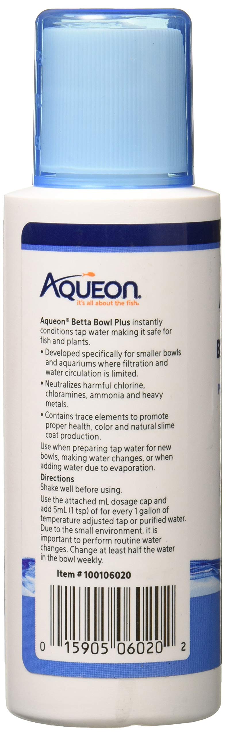 Boîte duo Aqueon Betta Bowl Plus, pratique pour changements d'eau dans petits bassins.