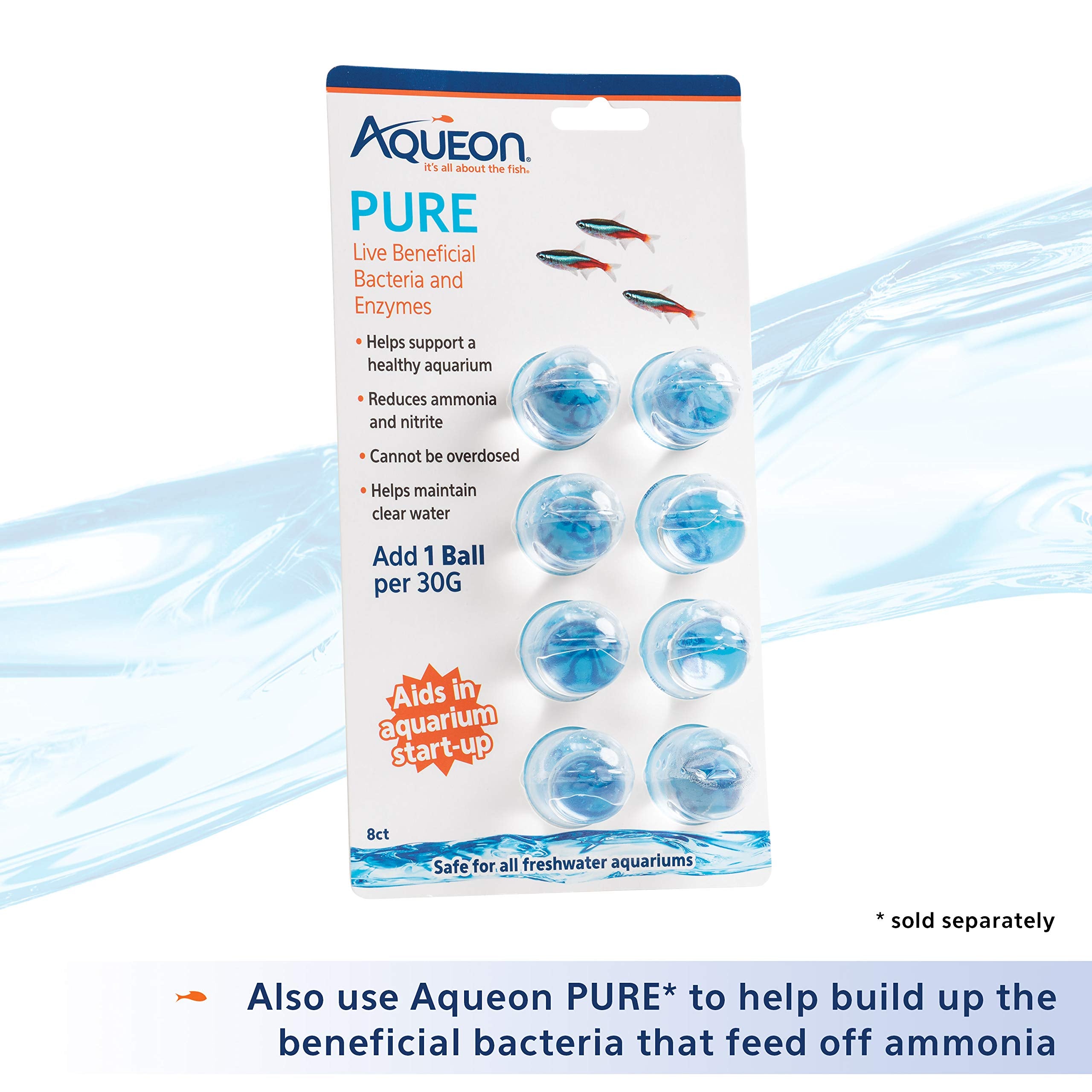Aqueon Capuchon doseur inclus – dosage simple et rapide.
