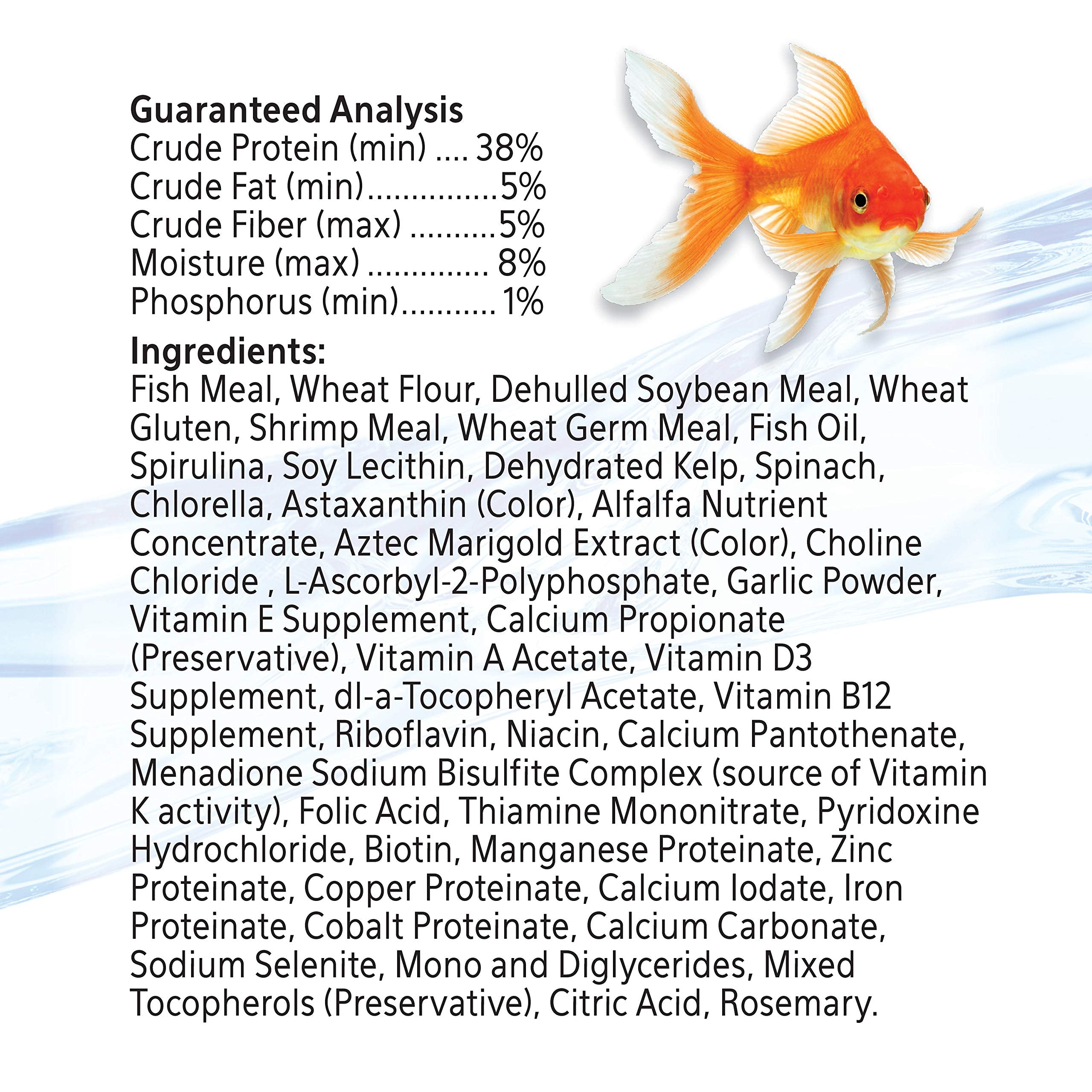Aqueon Flocons Poissons Rouges: idéal pour éviter de troubler l’eau lors du repas.