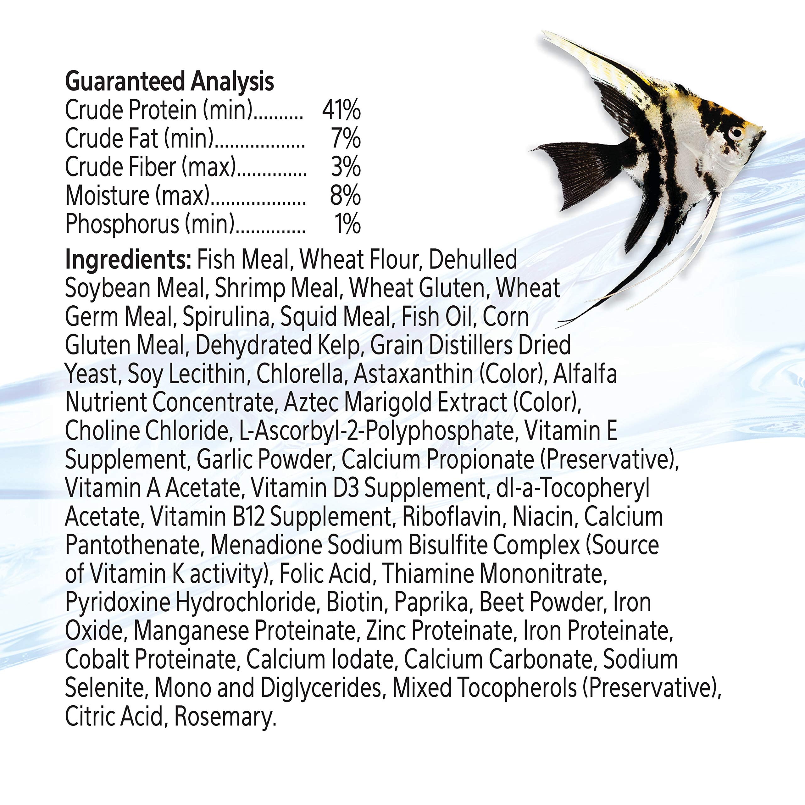 Aqueon Flocons Tropicaux – ingrédients nutritifs que les poissons apprécient naturellement.