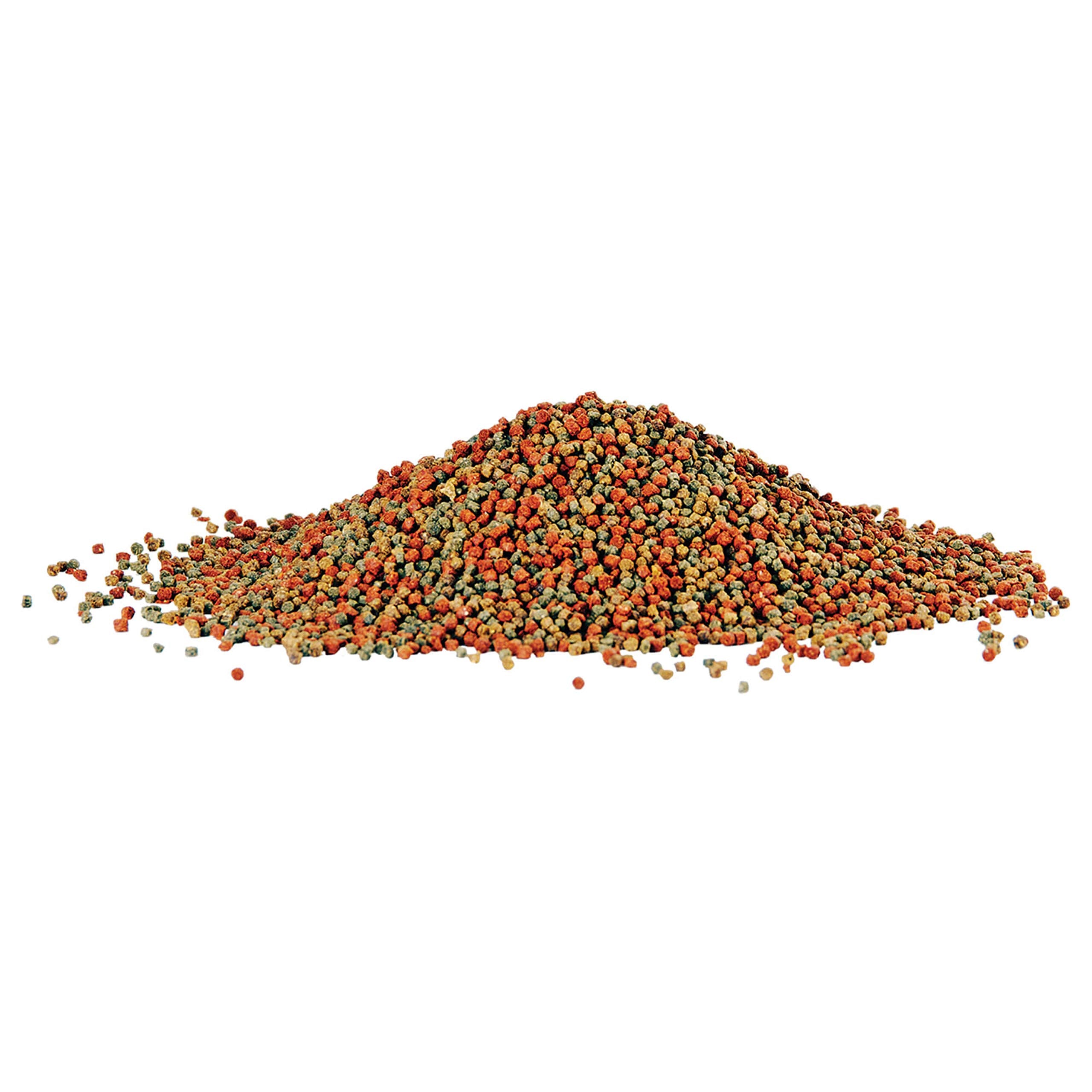 Aqueon Tropical Granules granulés tombants au fond de l'aquarium.