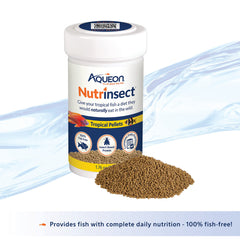 Aqueon Nutrinsect protéines insectes : croissance saine et digestion facilitée