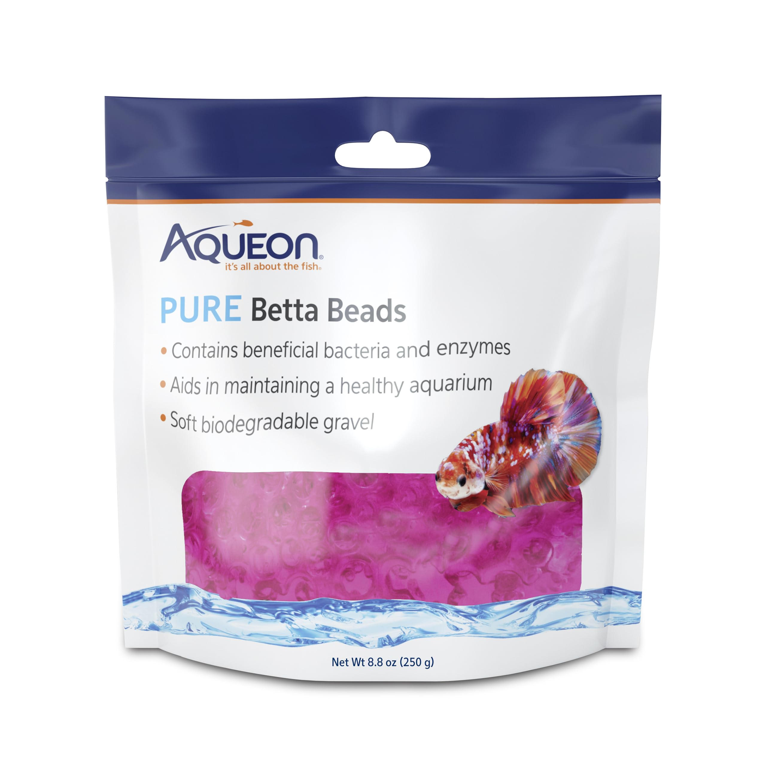Aqueon PURE Betta Beads balles interactives stimulent le forage du Betta