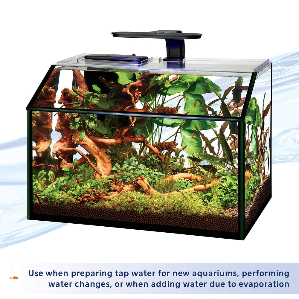 Aqueon Shrimp Tank Plus, eau du robinet conditionnée prête pour nouvel aquarium