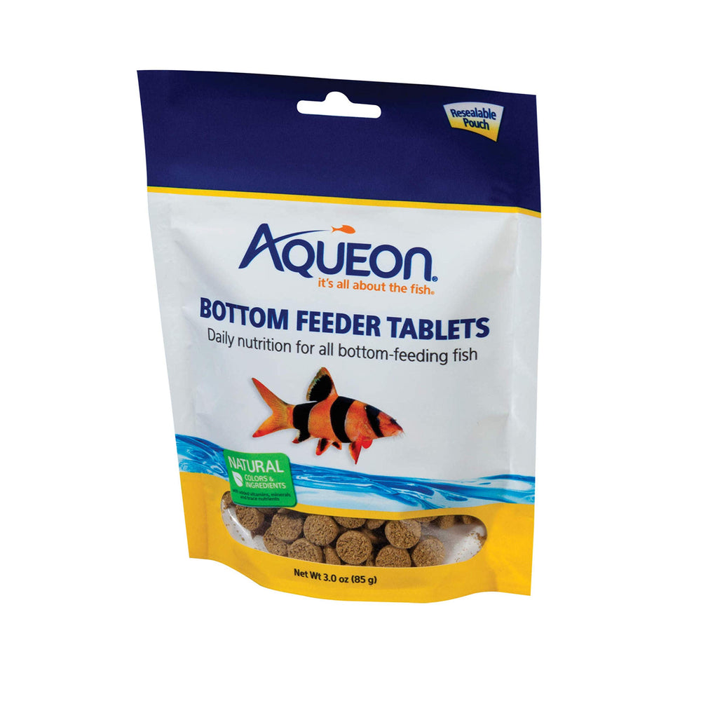 Tablettes Aqueon pour poissons du fond dans une bouteille pratique