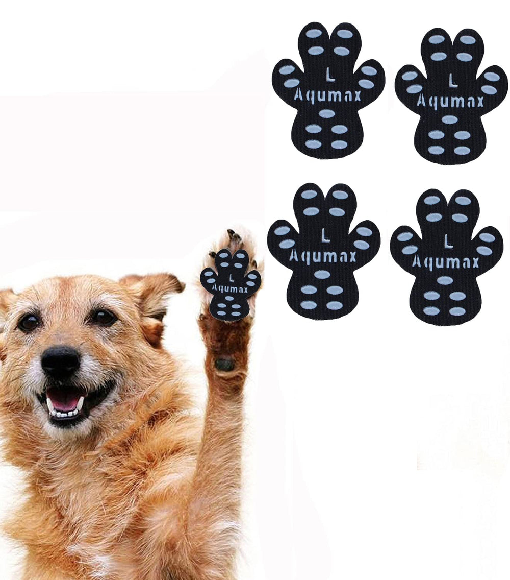Coussinet antidérapant Aqumax pour patte de chien, améliore l’adhérence sur sols lisses.