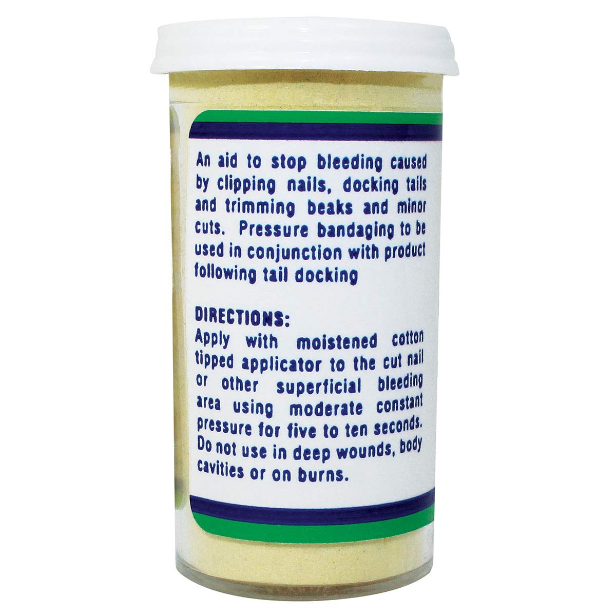 ARC International Kwik-Stop, utilisation sur les ongles pour stopper les saignements mineurs.