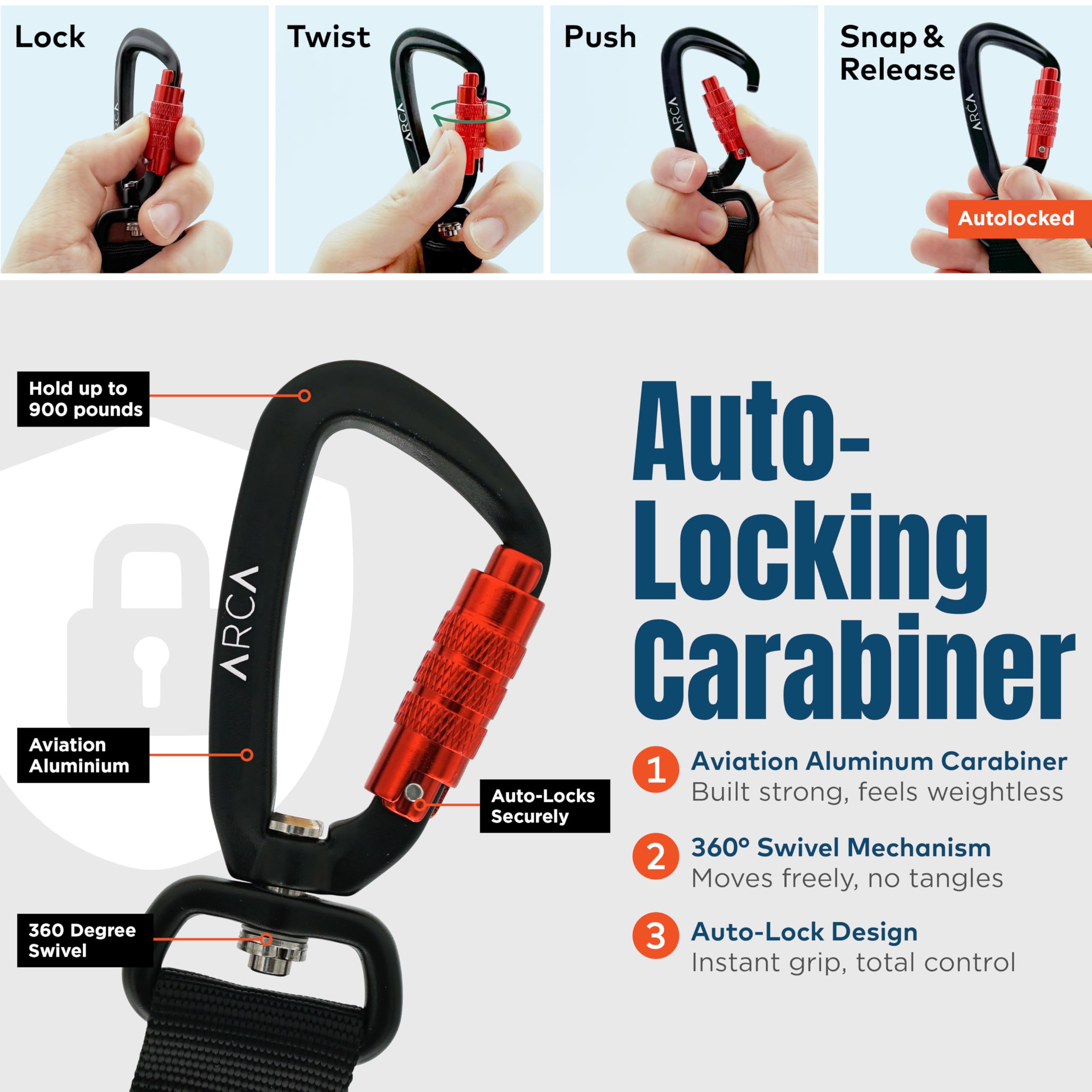 ARCA PET ceinture chien voiture réfléchissante nocturne: meilleure visibilité