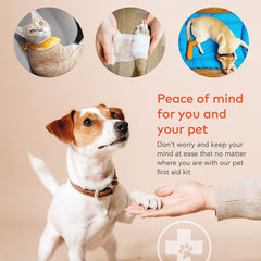 ARCA PET Kit secours chien portable et léger, pratique à transporter.