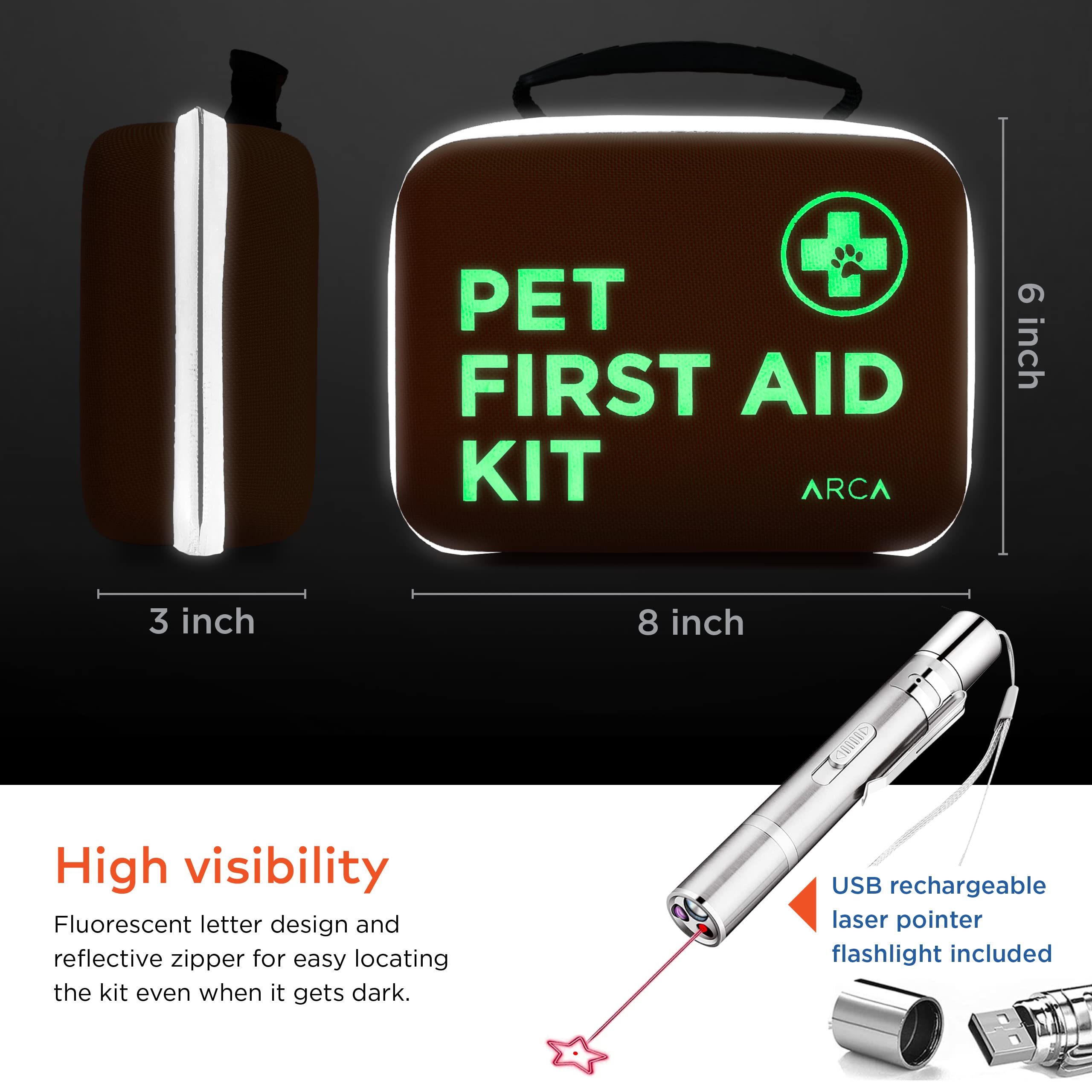 ARCA PET Thermomètre animal inclus, outil fiable pour surveiller la fièvre lors des voyages