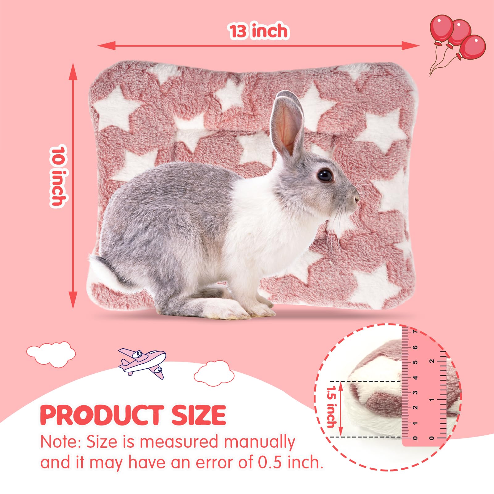 ARCTIC EAGLE ensemble deux tapis lapin, pratique pour rotation et ménage.
