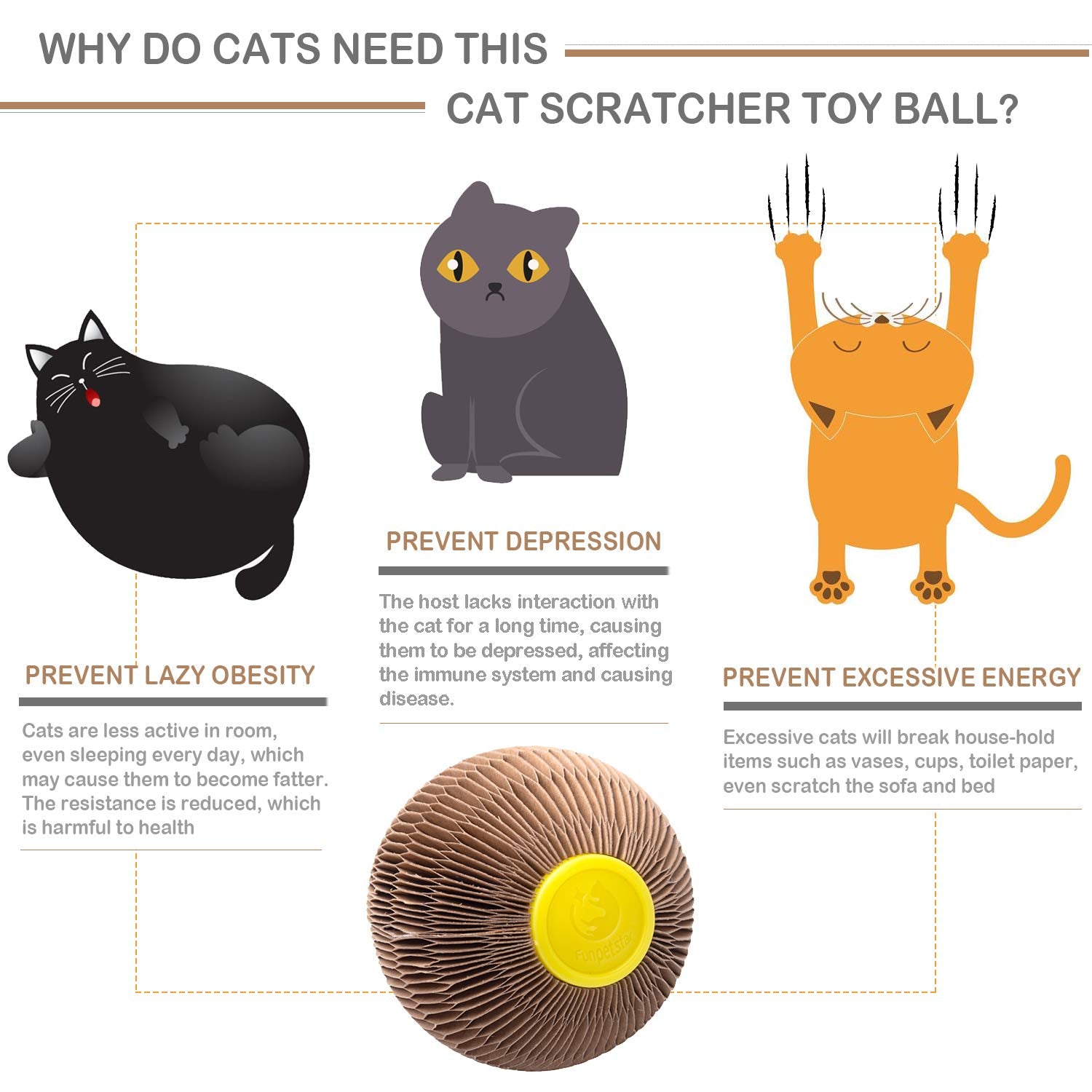 AREIIA Balle Catnip Chat – utilisation idéale en intérieur pour chats actifs.