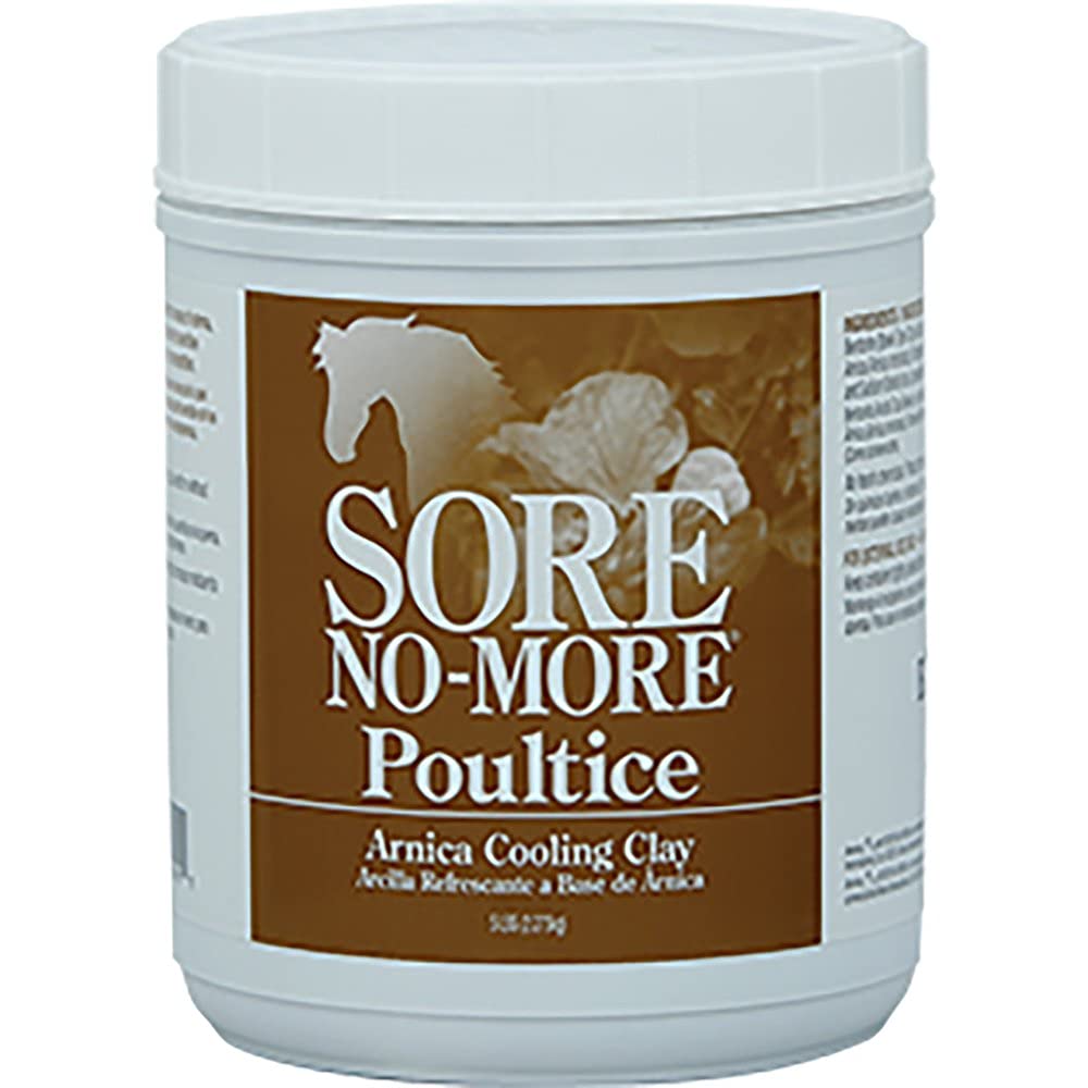 Compresse d'argile refroidissante Arenus Sore No More, soulage l'inflammation et la douleur chez le cheval