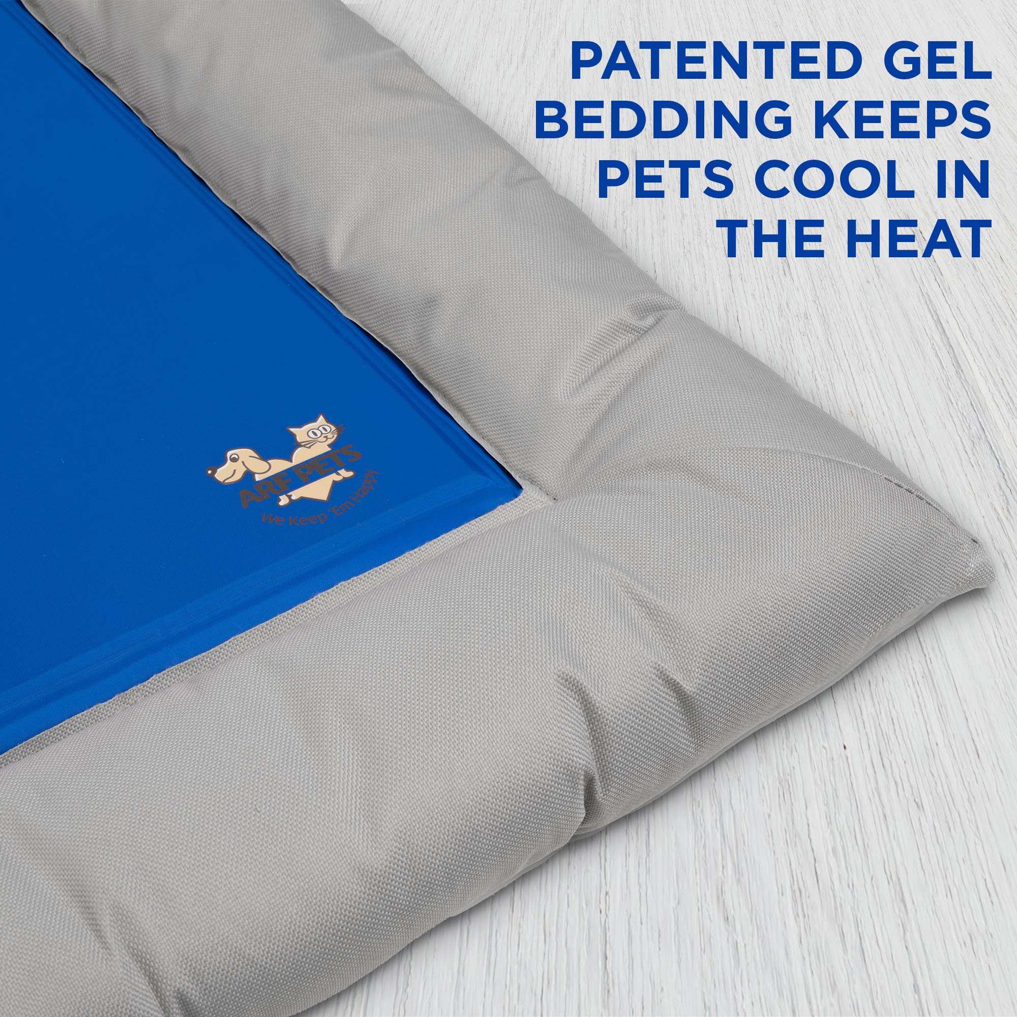 Arf Pets Tapis confort quotidien, support mousse pour joints et détente.