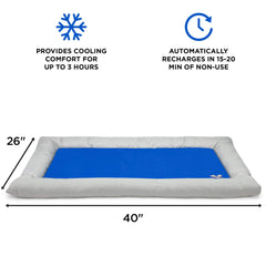 Arf Pets Tapis se recharge en 15 minutes, prêt pour une nouvelle pause.