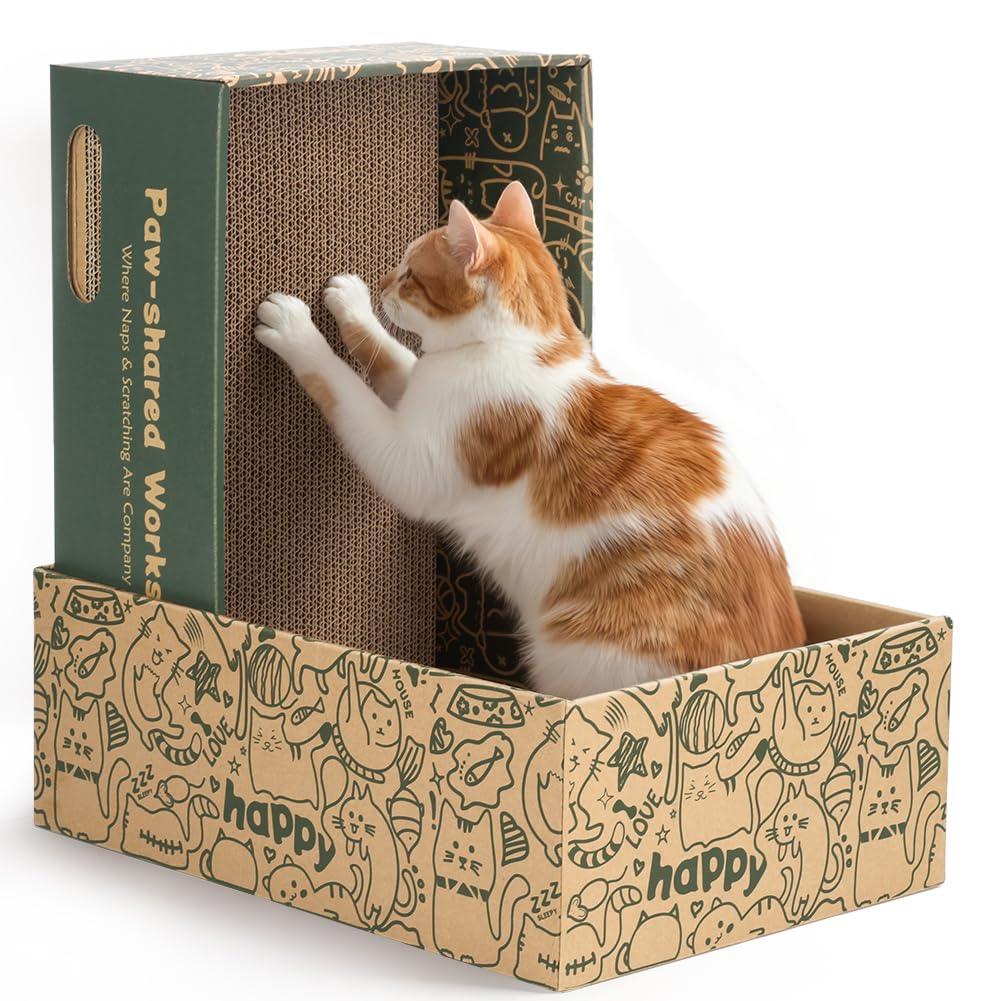 ARGOPET boîtes chat emboîtées — rangement compact et pratique pour plusieurs pièces