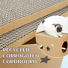 ARGOPET surface griffage carton durable: surface robuste pour le griffage quotidien.