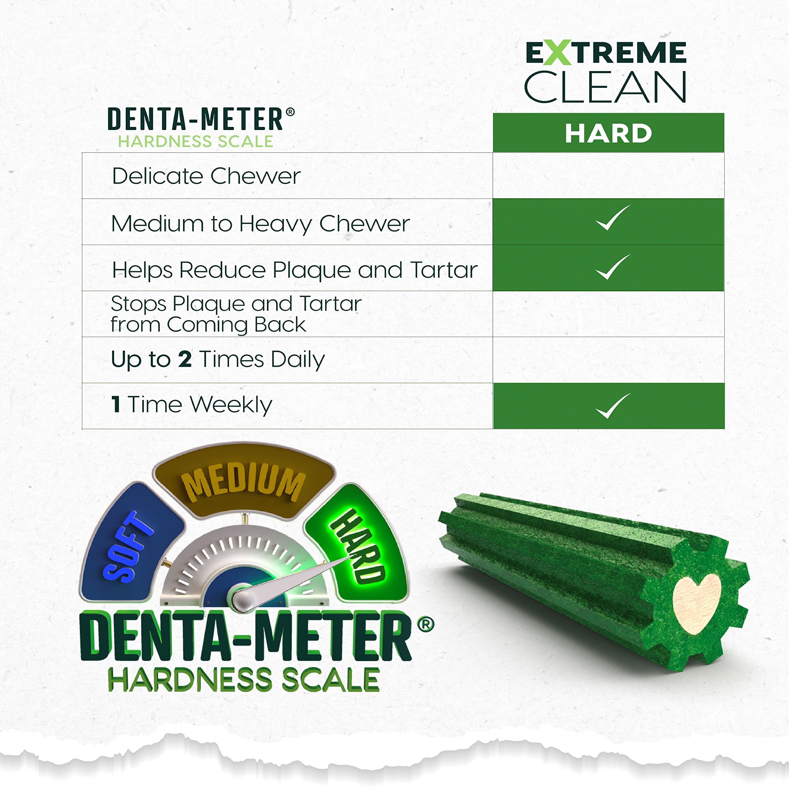 Ark Naturals Extreme Clean: rainures dentaires profondes polissant les dents et éliminant les taches.