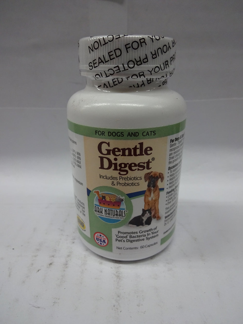 Boîte Ark Naturals Gentle Digest, lot de cinq, solution pratique.