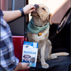 ARK NATURALS Happy Traveler – friandises douces, pour calmer votre chien lors des déplacements.