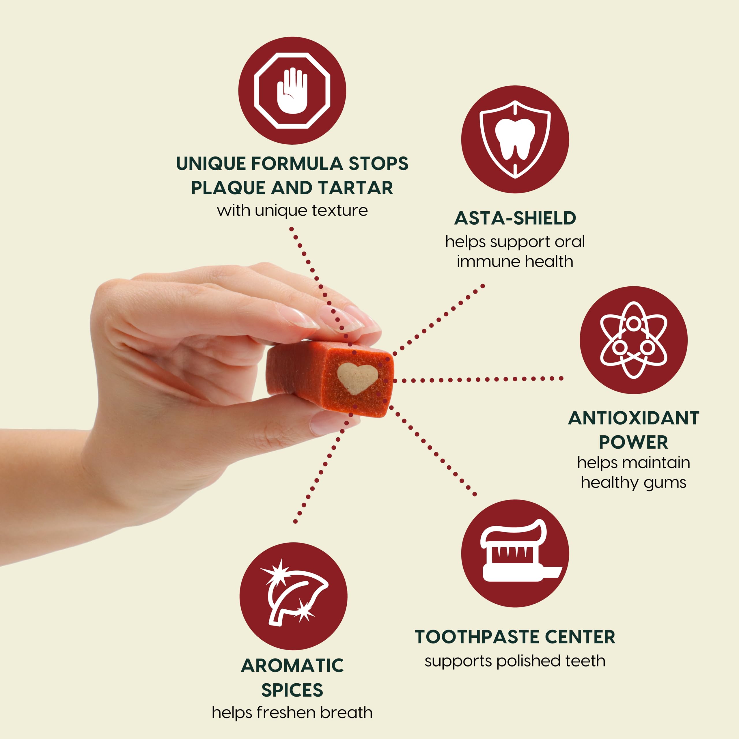 Ark Naturals Protection+ arômes naturels cannelle et vanille pour haleine fraîche
