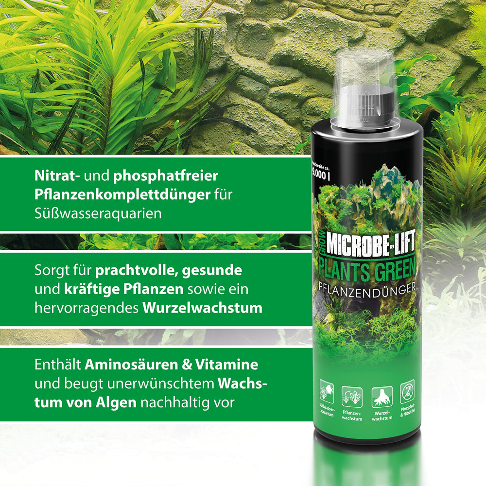ARKA MICROBE-LIFT: bac d’aquarium prêt pour nourrir vos plantes.