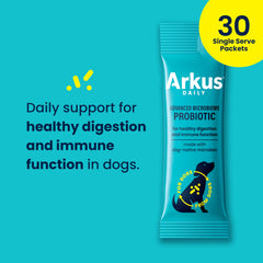 ARKUS Daily Probiotique – emballage, démontrant la composition naturelle.