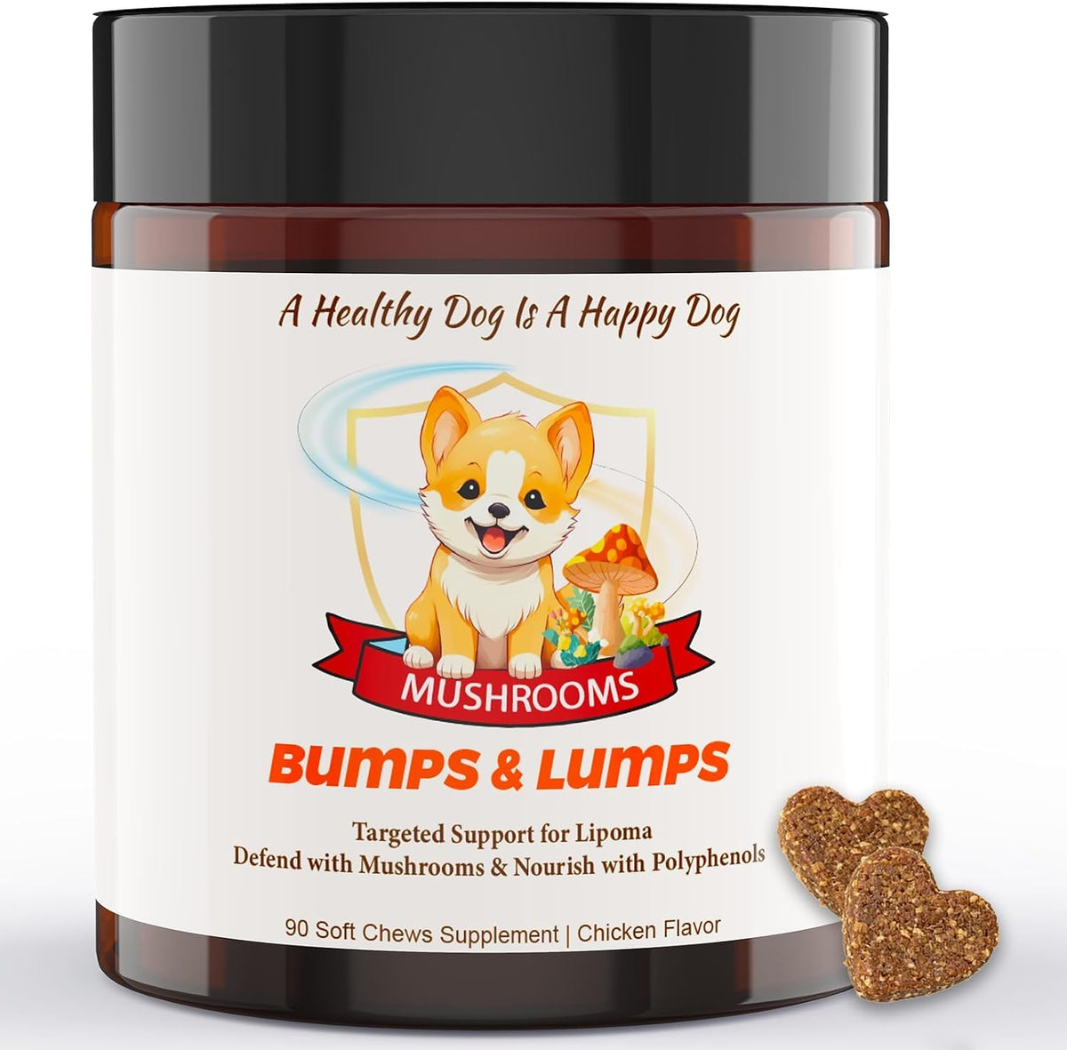 arlistatmax lipomes chien, queue de dinde: soutien immunitaire et peau saine